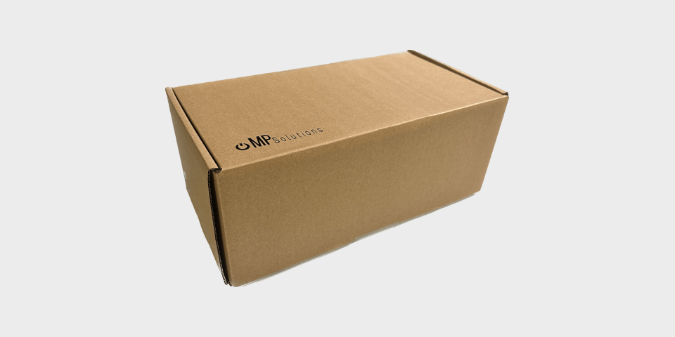 Box packaging for pop up outlet